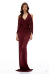 ELEA MAXI DRESS BURGUNDY