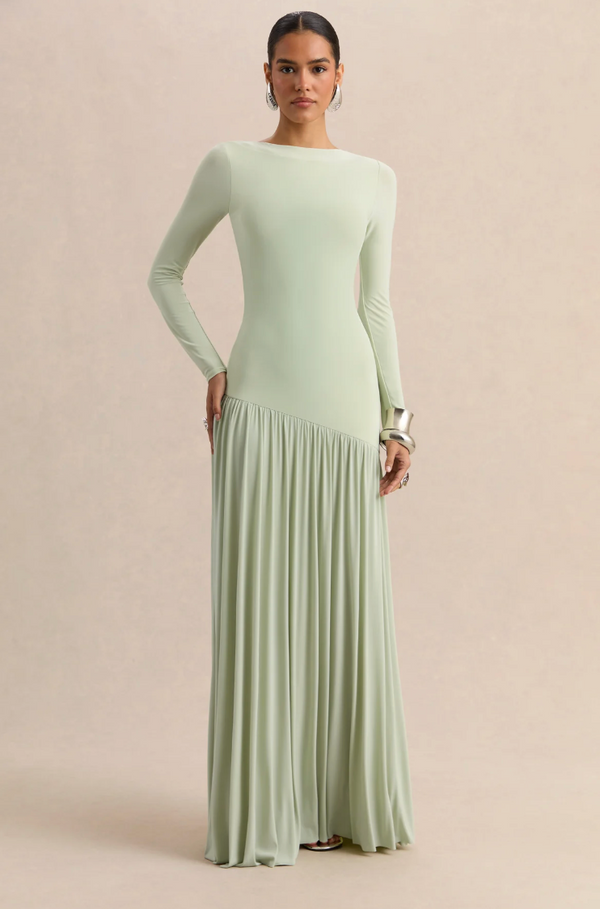 JASIRA MAXI DRESS GREEN