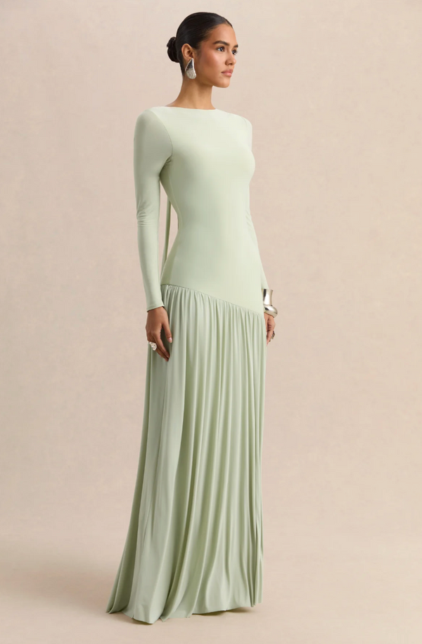 JASIRA MAXI DRESS GREEN