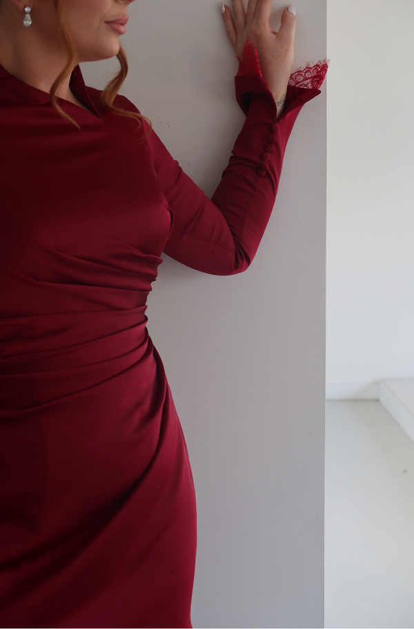 SHAY BURGUNDY BY MY SECRET WARDROBE