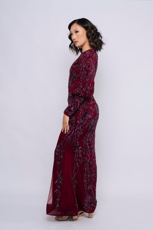 TESSA BY MY SECRET WARDROBE PLUM