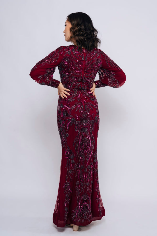 TESSA BY MY SECRET WARDROBE PLUM