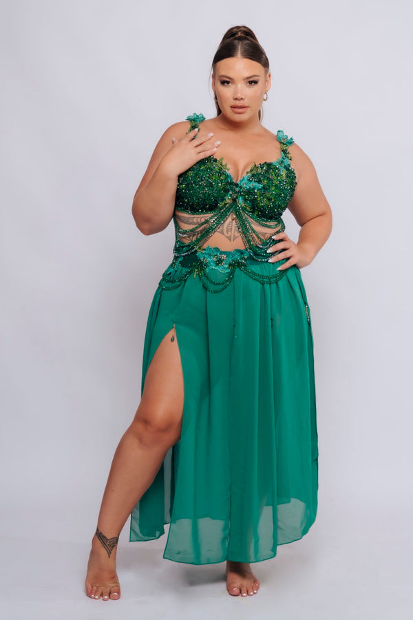 TIANA 2PC BY VEE LOVE GREEN