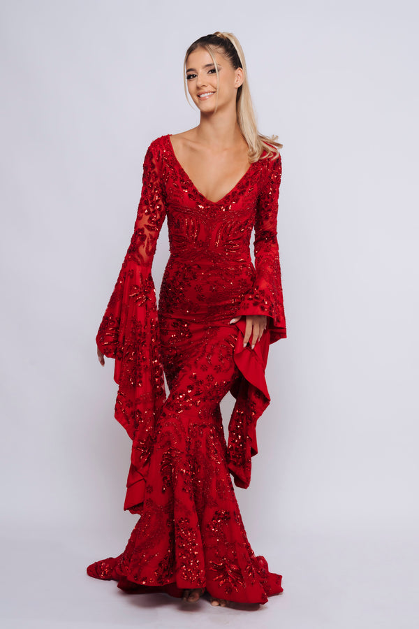 ENISE BY MY SECRET WARDROBE RED