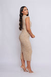 SAHARA DRESS BY MY SECRET WARDROBE NUDE