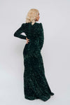 PIXIE FITTED SLEEVE EMERALD