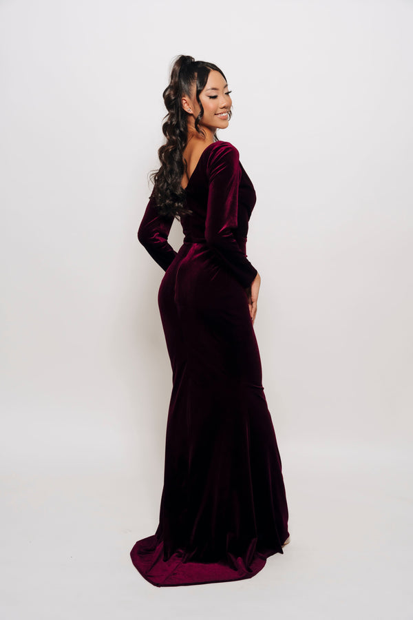 VERONICA BY MY SECRET WARDROBE PLUM