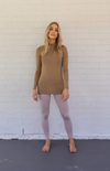LUXE BASIC LEGGINGS FAWN