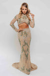 SCARLETTE 2PC BY MY SECRET WARDROBE EMERALD