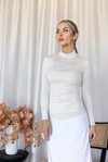 LUXE BASIC LONG SLEEVE SAND