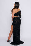 FEYZA BY MY SECRET WARDROBE 1 SLEEVE BLACK