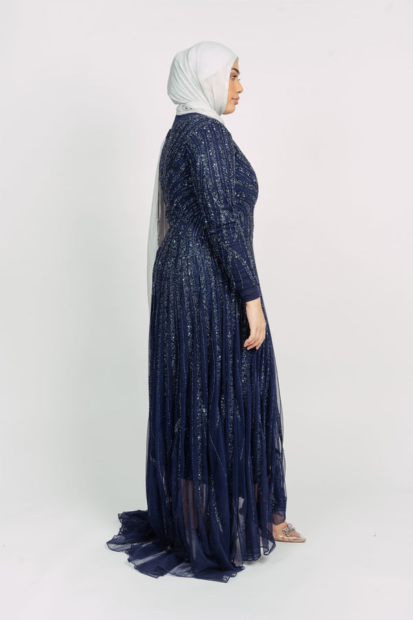 AISHA BY MY SECRET WARDROBE NAVY