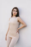 LUXE BASIC LEGGINGS CLAY