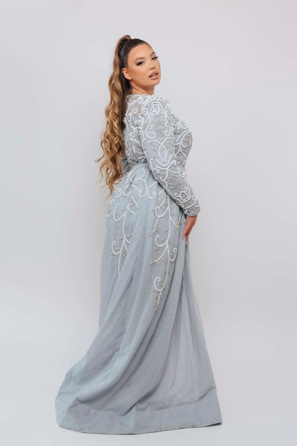 VICTORIA MIDI BLUE BY MY SECRET WARDROBE BLUE