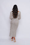 WENDY MIDI BY MY SECRET WARDROBE SILVER