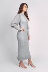 BELLISSA BELLE SLEEVE BY MY SECRET WARDROBE SILVER