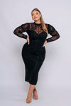 TEE BY MY SECRET WARDROBE BLACK