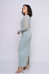 DIANA BELLE SLEEVE FULL BY MY SECRET WARDROBE BLUE
