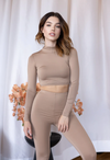 LUXE BASIC LEGGINGS LATTE