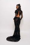 SCARLETTE 2PC BY MY SECRET WARDROBE BLACK
