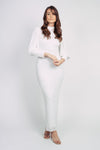 BELLISSA BELLE SLEEVE BY MY SECRET WARDROBE WHITE