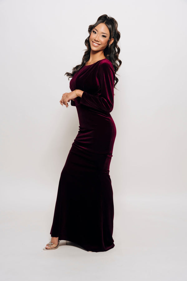 VERONICA BY MY SECRET WARDROBE PLUM