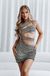 THORN DRESS BY MY SECRET WARDROBE BLACK
