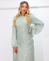 ASLYM DRESS GREEN