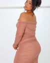 EVELINA DRESS PINK