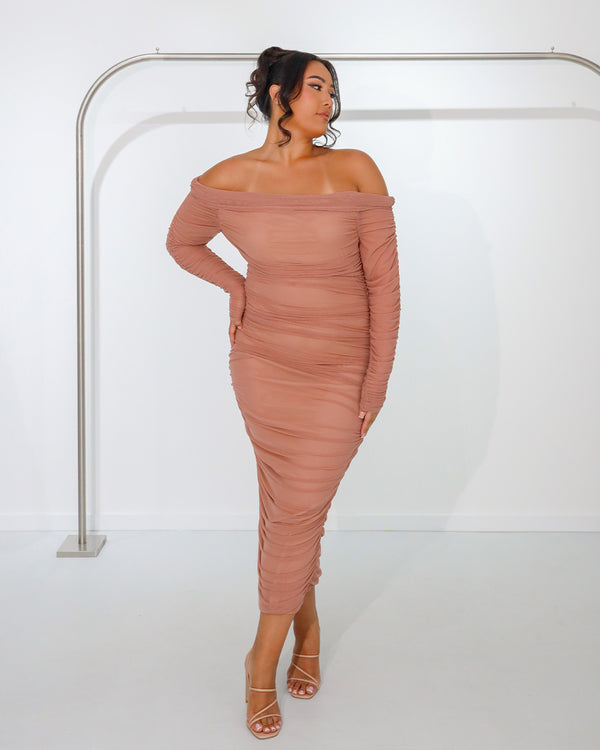 EVELINA DRESS PINK