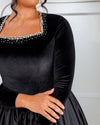 MIRA LONG SLEEVE BY MY SECRET WARDROBE BLACK